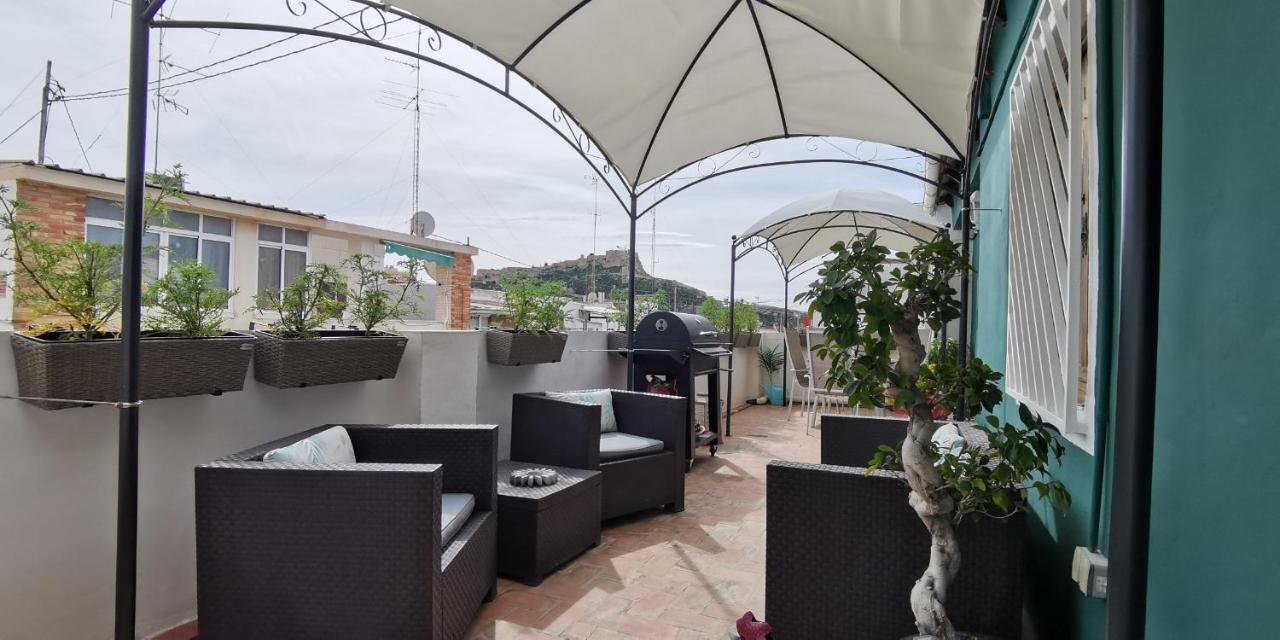 Apartament Amazing Penthouse With Views To The Castle Alicante Zewnętrze zdjęcie
